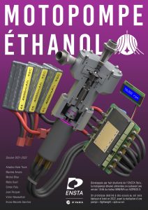 ensta poster motopompe ethanol ensta